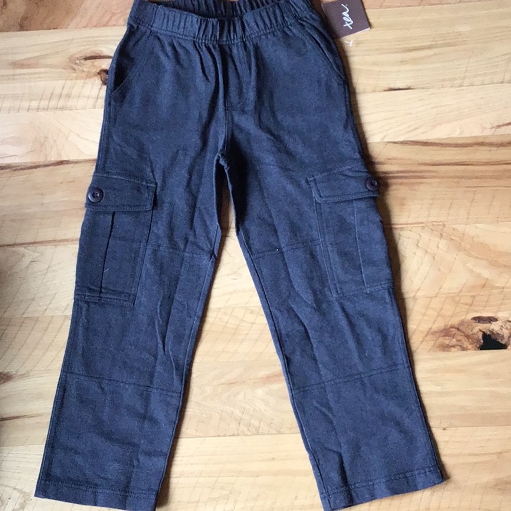 NWT sz 7 Tea Collection cotton pull up pants